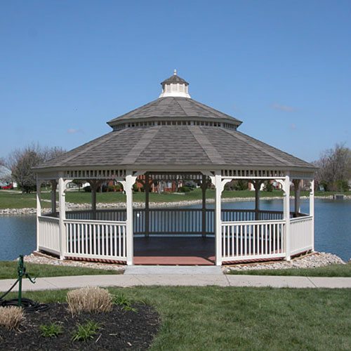 large vinyl gazebo