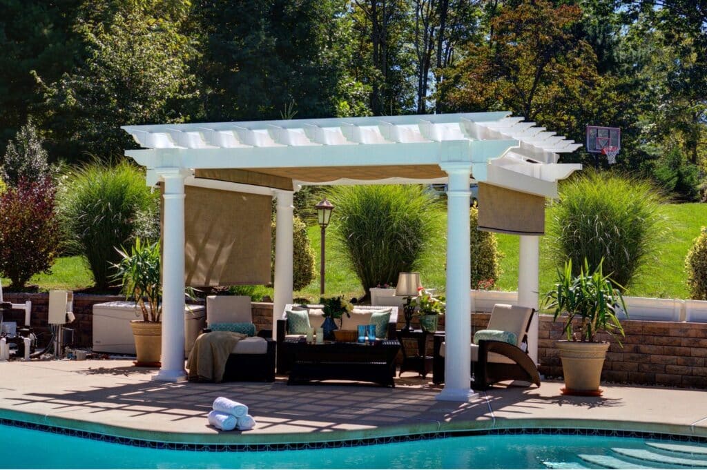 vinyl pergolas austin