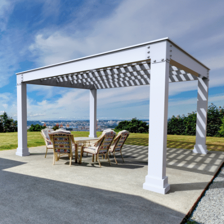 vista vinyl pergola austin tx