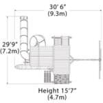 titan peak jumbo 4 playset