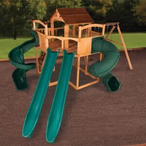 titan treehouse xl 11 swing set