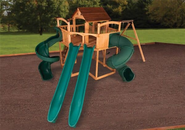 titan treehouse xl 11 swing set