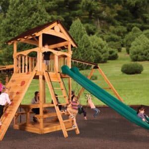 titan treehouse xl 2 swing set