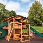 titan treehouse xl 7 swing set