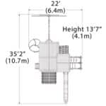 titan treehouse xl 7 swing set