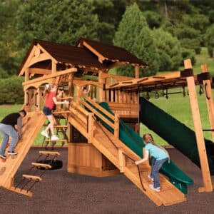 titan treehouse xl 8 swing set